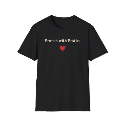 Brunch with Besties T-Shirt | Fun Casual Wear for Friends | Perfect Gift for Gatherings, Birthdays, or Celebrations