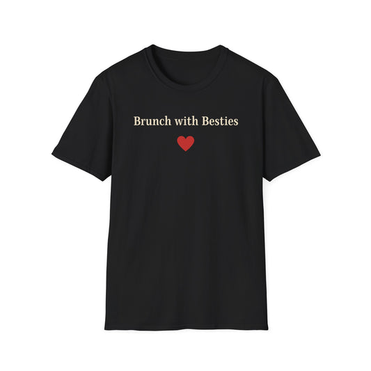 Brunch with Besties T-Shirt | Fun Casual Wear for Friends | Perfect Gift for Gatherings, Birthdays, or Celebrations