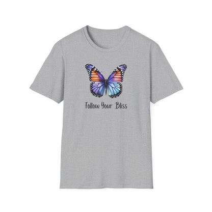 Follow your Bliss T-Shirt Butterfly