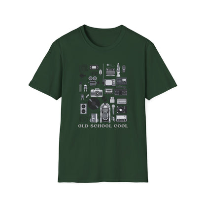 Retro Vibes T-Shirt: Old School Cool Design, Vintage Tee, Gifts for Retro Lovers, Unisex Fashion, Casual Wear, Nostalgia Shirt