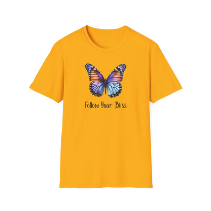Follow your Bliss T-Shirt Butterfly