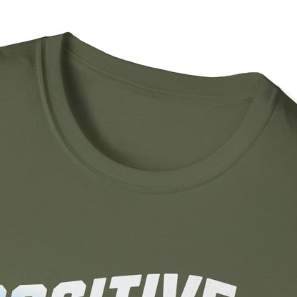 Positive Outlook Unisex Softstyle T-Shirt, Motivational Tee, Positive Vibes Shirt, Casual Wear, Gift for Friends, Wellness Apparel