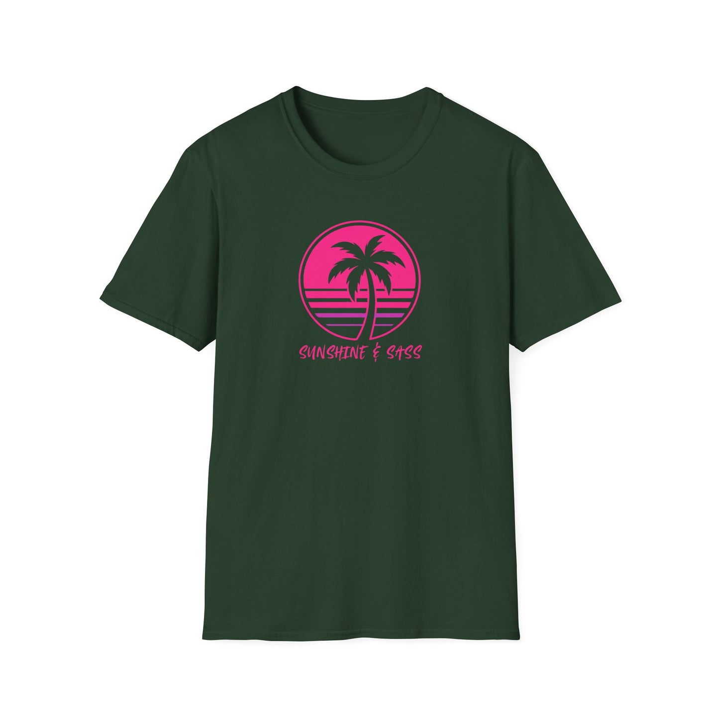 Sunset Palm Sunshine & Sass T-Shirt