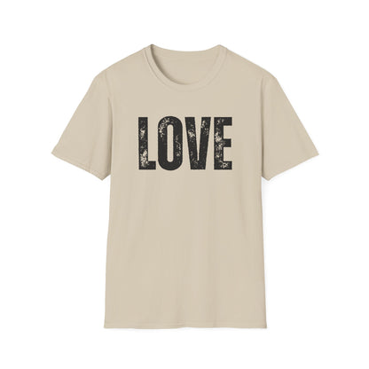 Love Unisex Softstyle T-Shirt, Cute Love Tee, Couple Matching Shirt, Valentine's Day Gift, Everyday Casual Wear, Graphic T-Shirt