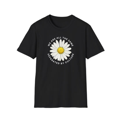 Daisy Culture Tee - Unisex Softstyle T-Shirt, Inspirational Tee, Gift for Friends, Casual Wear, Summer Shirt, Everyday Style