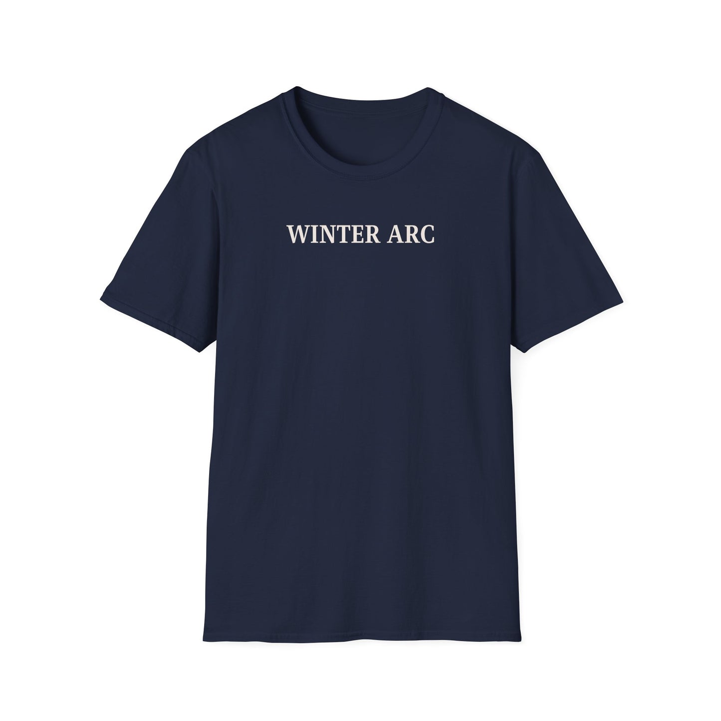 Winter Arc Unisex Softstyle T-Shirt, Casual Wear, Graphic Tee, Gift for Him/Her, Everyday Comfort, Cool Aesthetic