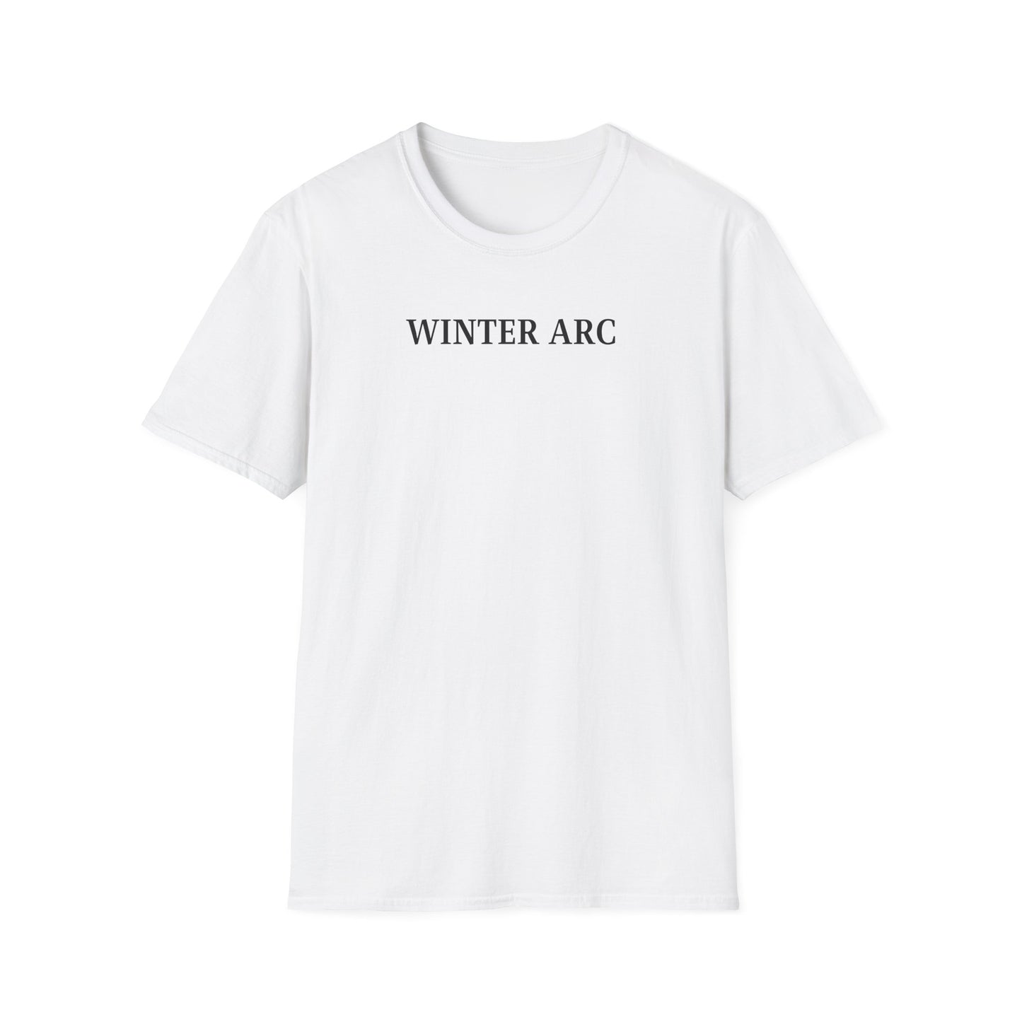 Winter Arc Unisex Softstyle T-Shirt, Casual Wear, Graphic Tee, Gift for Him/Her, Everyday Comfort, Cool Aesthetic