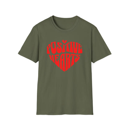 Positive Hearts  T-Shirt