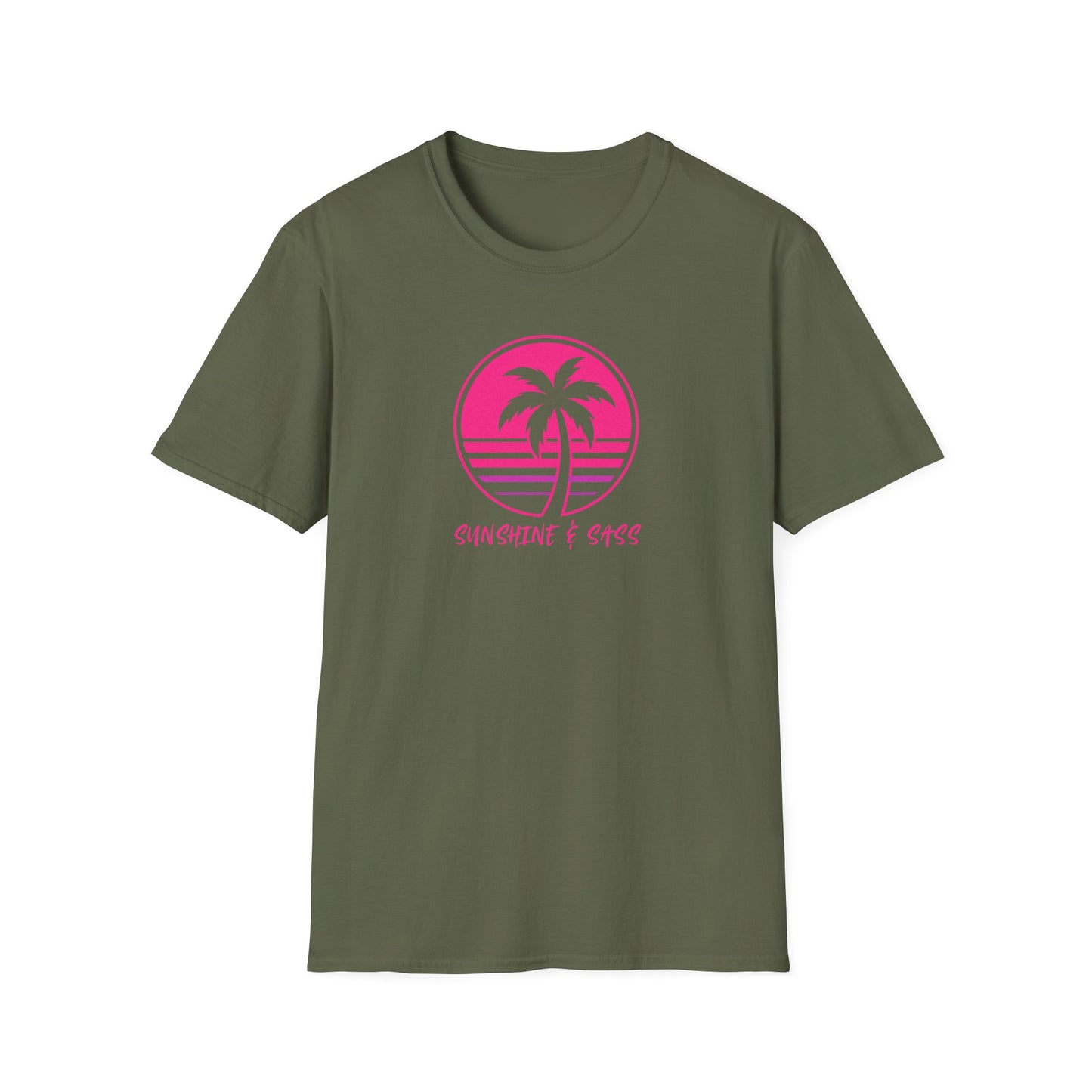Sunset Palm Sunshine & Sass T-Shirt