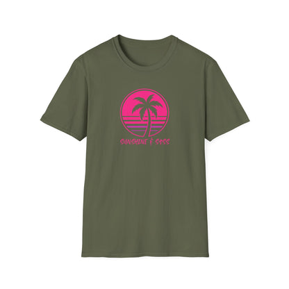 Sunset Palm Sunshine & Sass T-Shirt