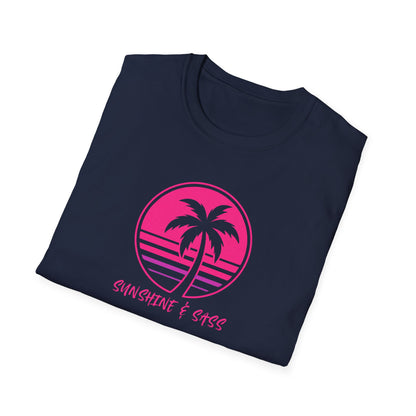 Sunset Palm Sunshine & Sass T-Shirt