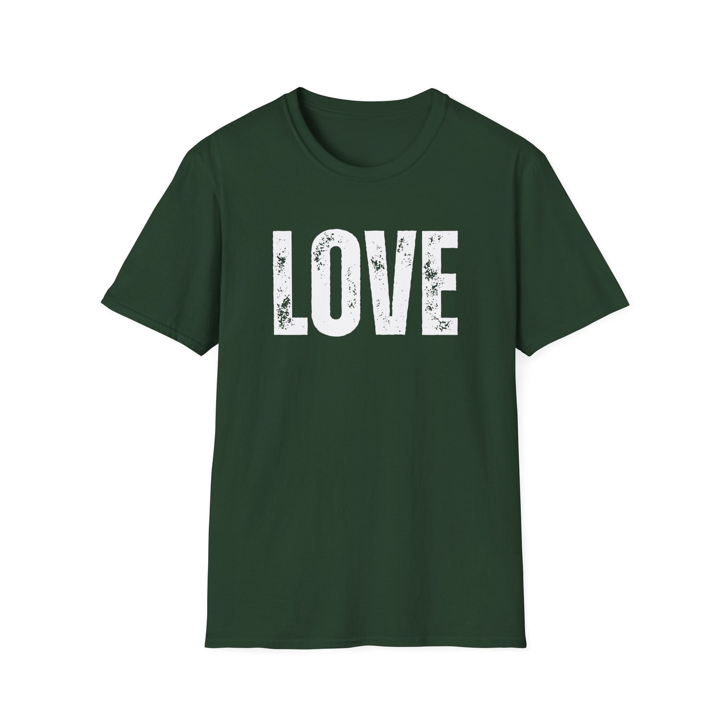Love Unisex Softstyle T-Shirt, Cute Love Tee, Couple Matching Shirt, Valentine's Day Gift, Everyday Casual Wear, Graphic T-Shirt