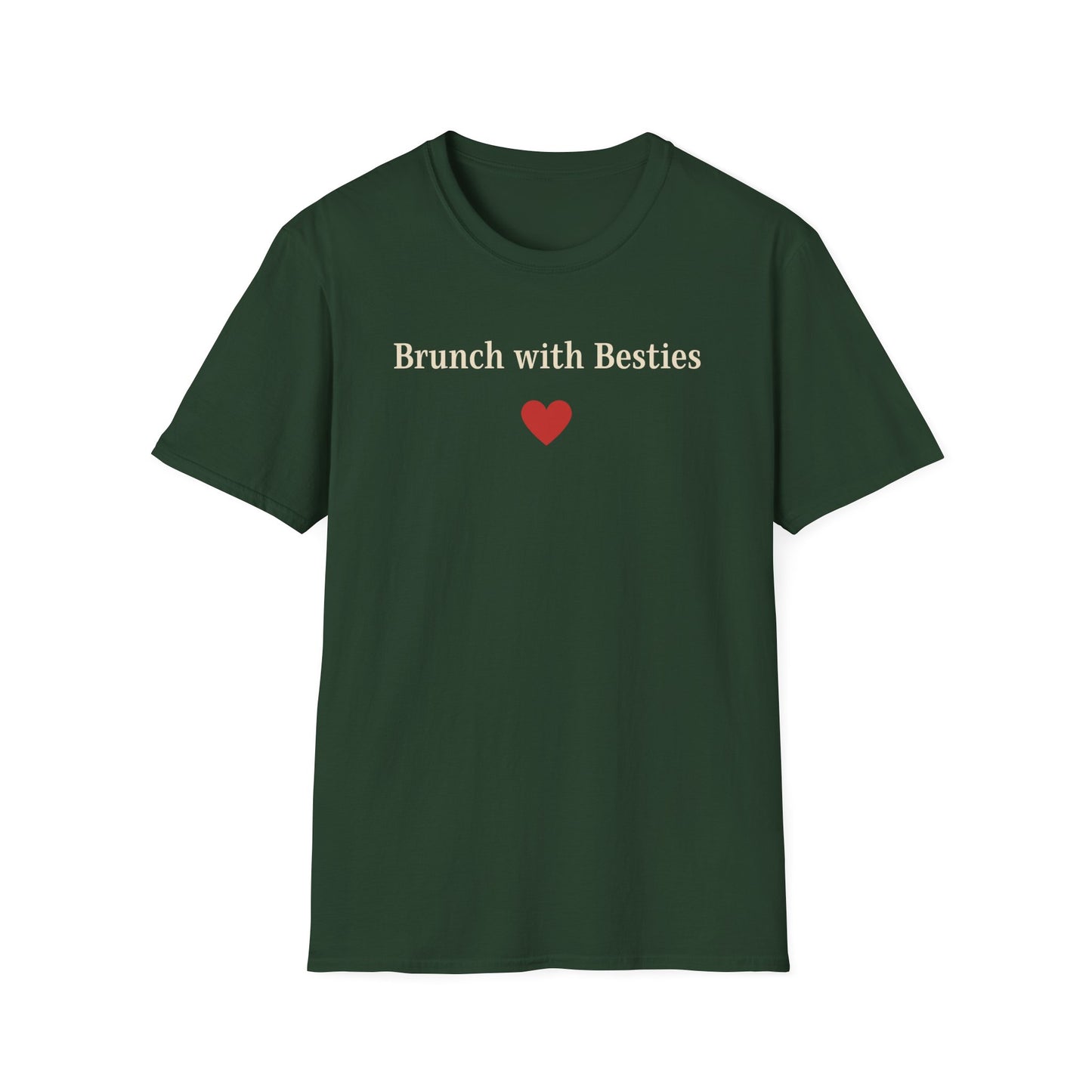 Brunch with Besties T-Shirt | Fun Casual Wear for Friends | Perfect Gift for Gatherings, Birthdays, or Celebrations
