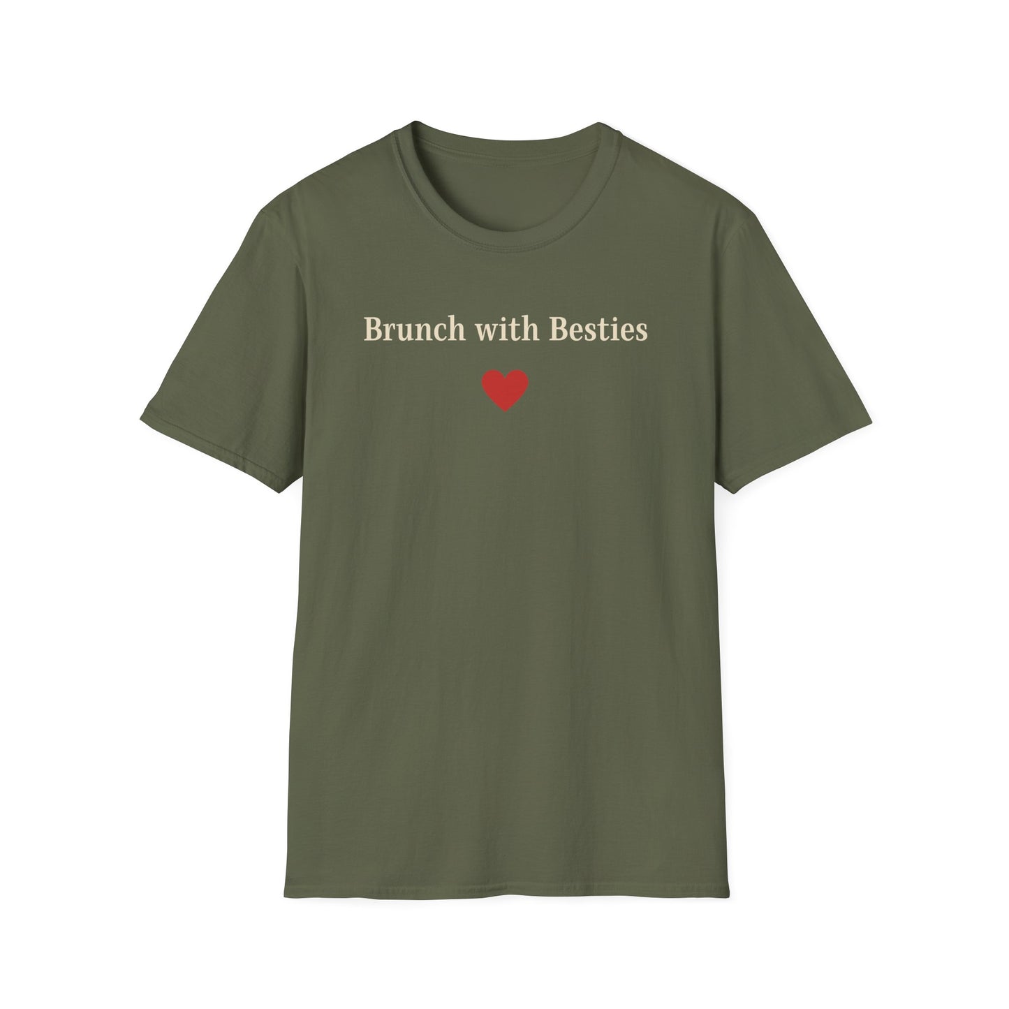 Brunch with Besties T-Shirt | Fun Casual Wear for Friends | Perfect Gift for Gatherings, Birthdays, or Celebrations