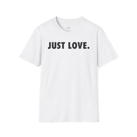 Just Love Language T-Shirt, Soft Cotton Tee, Perfect for Valentine's Day, Anniversary Gift, LGBTQ+ Pride, Casual Wear