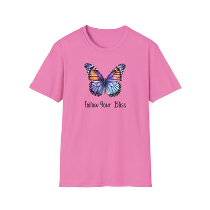 Follow your Bliss T-Shirt Butterfly