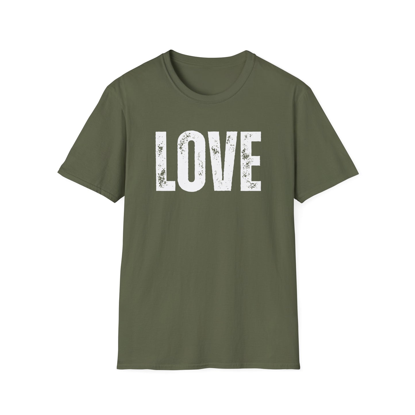Love Unisex Softstyle T-Shirt, Cute Love Tee, Couple Matching Shirt, Valentine's Day Gift, Everyday Casual Wear, Graphic T-Shirt
