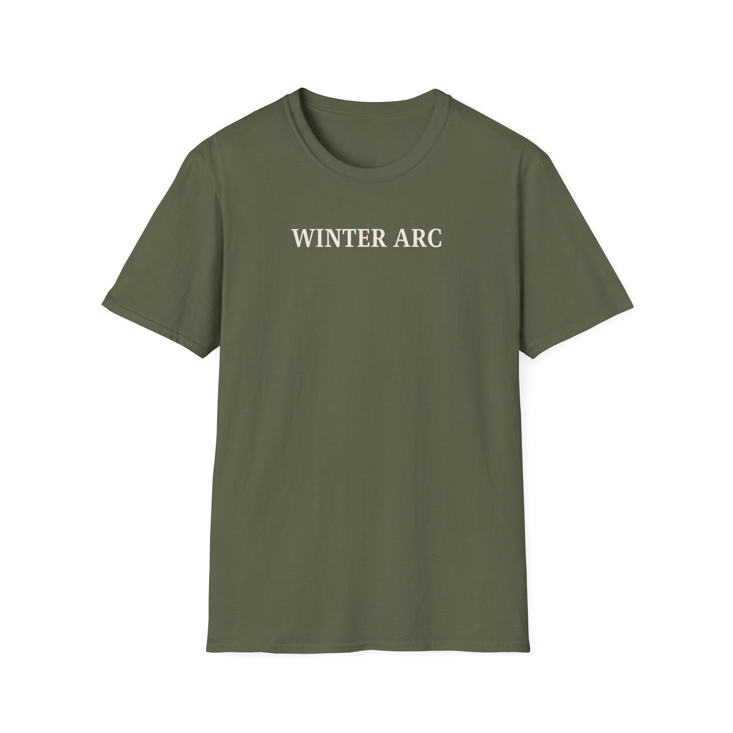 Winter Arc Unisex Softstyle T-Shirt, Casual Wear, Graphic Tee, Gift for Him/Her, Everyday Comfort, Cool Aesthetic