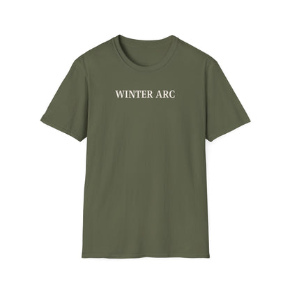 Winter Arc Unisex Softstyle T-Shirt, Casual Wear, Graphic Tee, Gift for Him/Her, Everyday Comfort, Cool Aesthetic