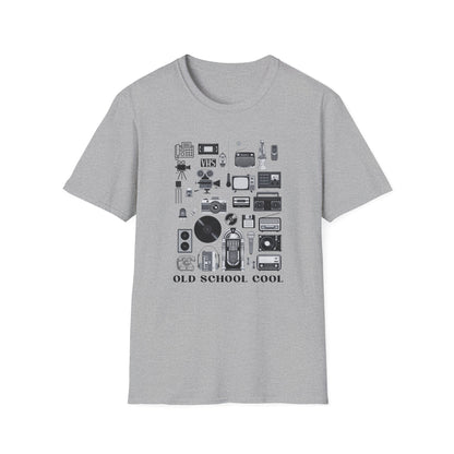Retro Vibes T-Shirt: Old School Cool Design, Vintage Tee, Gifts for Retro Lovers, Unisex Fashion, Casual Wear, Nostalgia Shirt