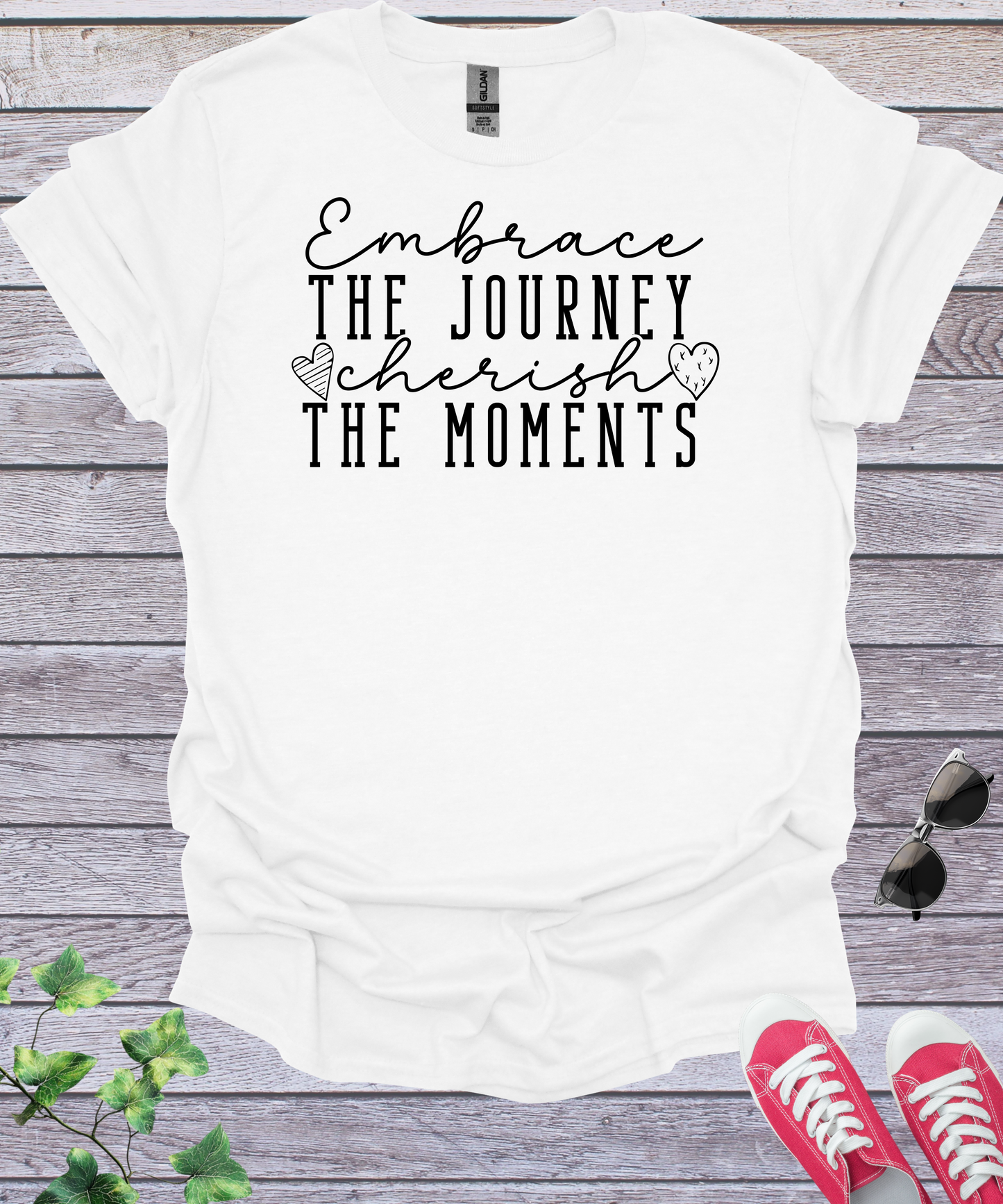 Embrace the Journey Inspirational T-Shirt