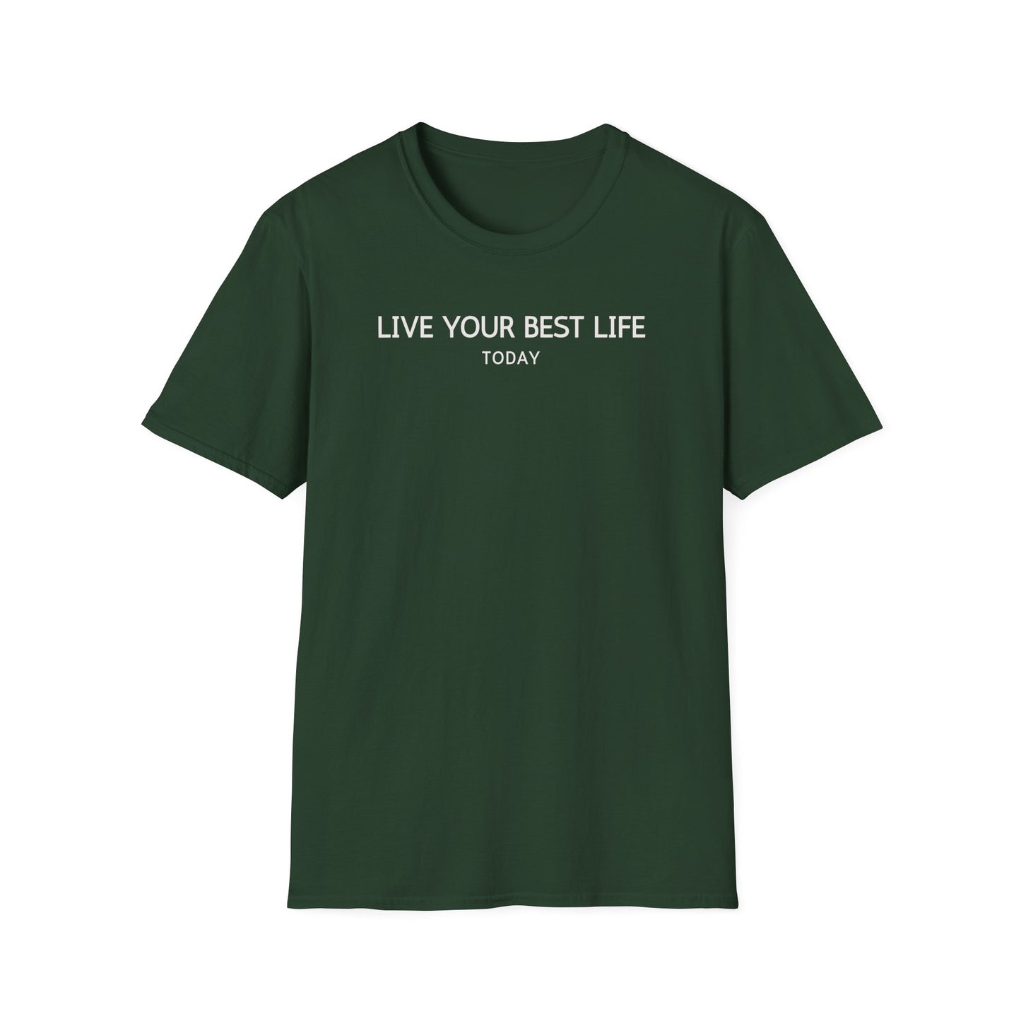 Live Your Best Life  - T-Shirt Tee, Motivational Shirt, Casual Wear, Gift for Friends, Everyday Comfort
