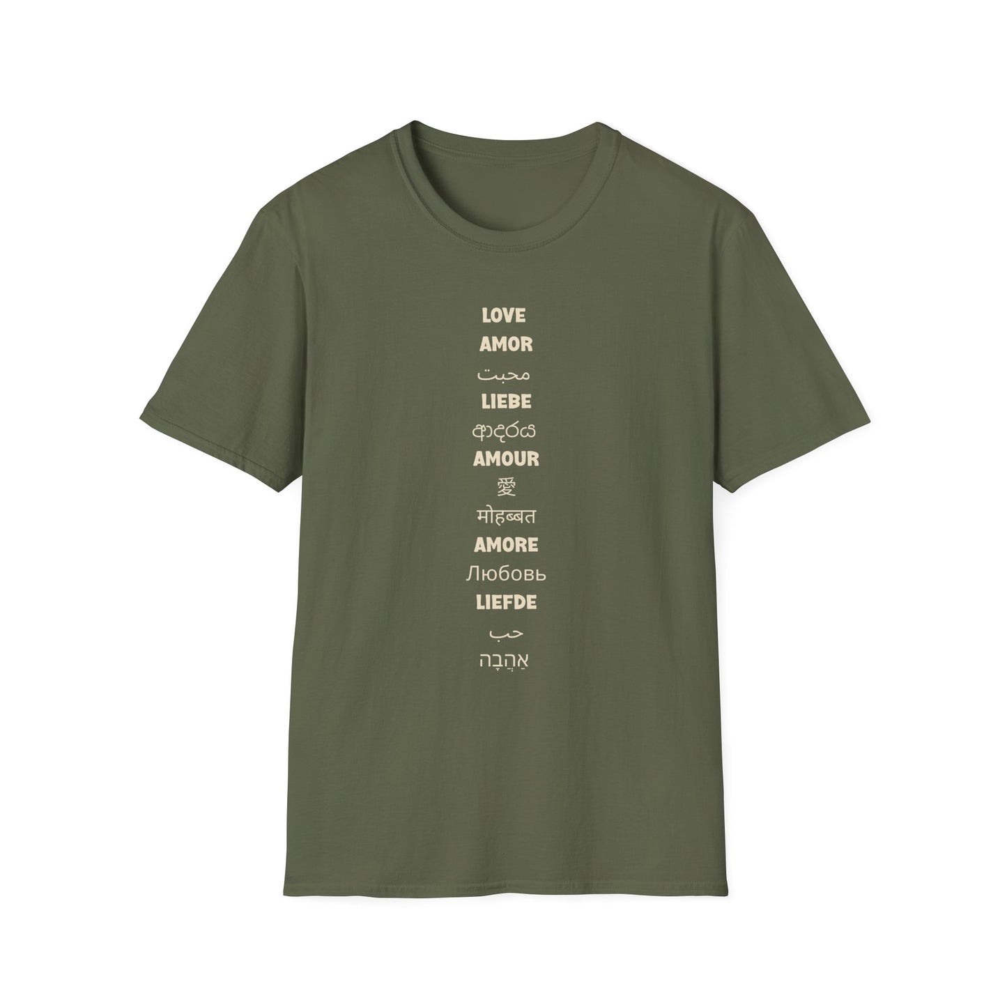 Love in Different Languages T-Shirt
