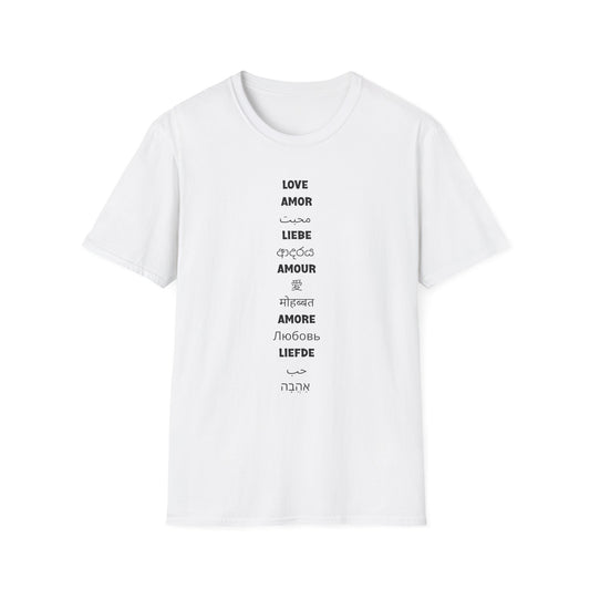 Love in Different Languages T-Shirt