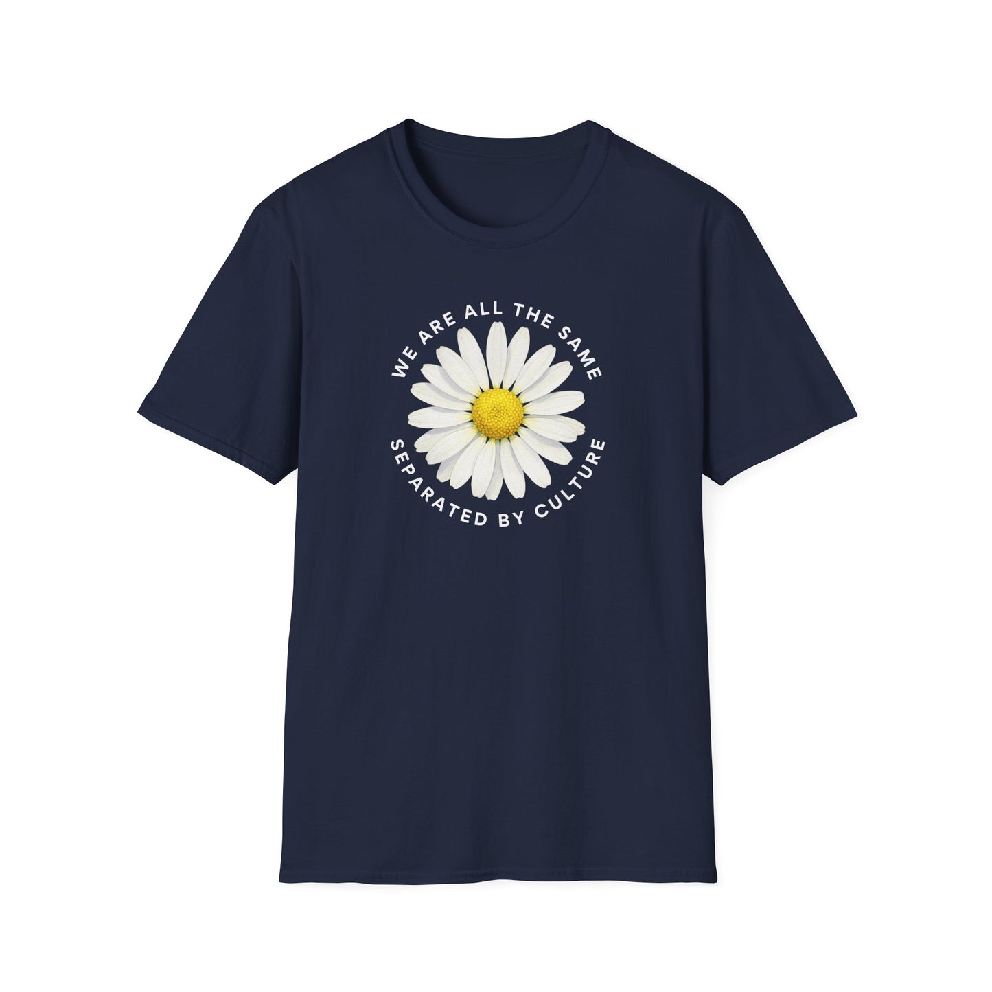 Daisy Culture Tee - Unisex Softstyle T-Shirt, Inspirational Tee, Gift for Friends, Casual Wear, Summer Shirt, Everyday Style