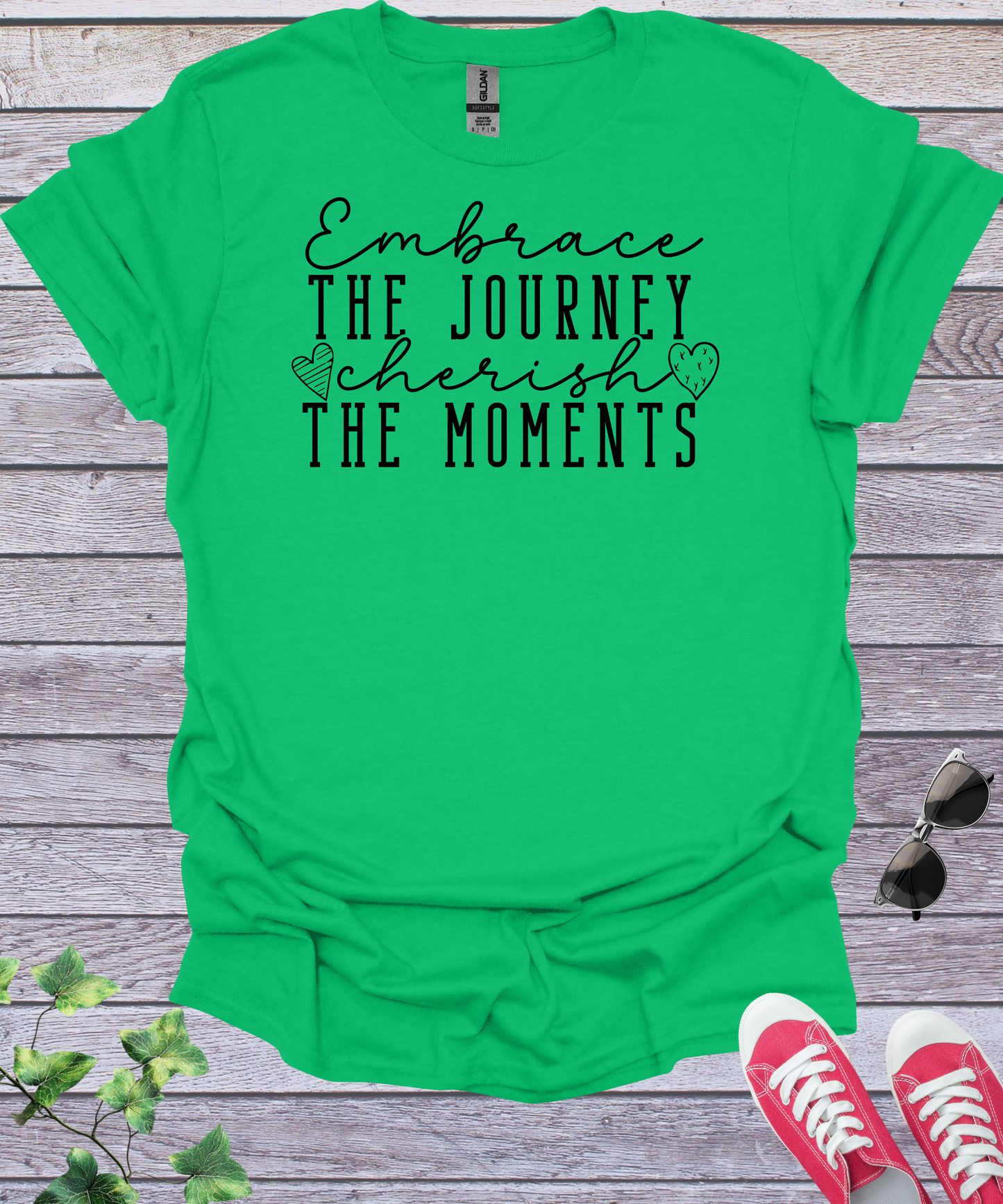 Embrace the Journey Inspirational T-Shirt