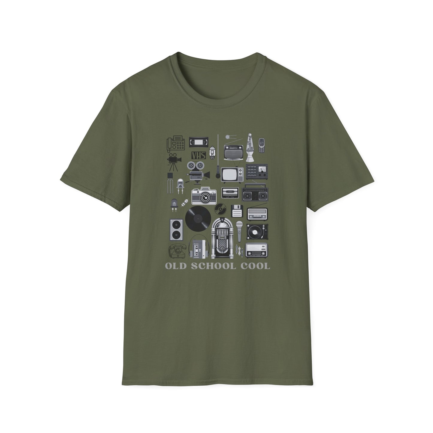 Retro Vibes T-Shirt: Old School Cool Design, Vintage Tee, Gifts for Retro Lovers, Unisex Fashion, Casual Wear, Nostalgia Shirt