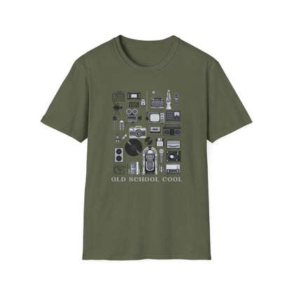 Retro Vibes T-Shirt: Old School Cool Design, Vintage Tee, Gifts for Retro Lovers, Unisex Fashion, Casual Wear, Nostalgia Shirt