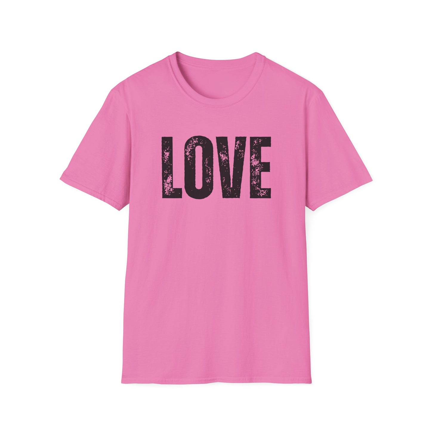 Love Unisex Softstyle T-Shirt, Cute Love Tee, Couple Matching Shirt, Valentine's Day Gift, Everyday Casual Wear, Graphic T-Shirt