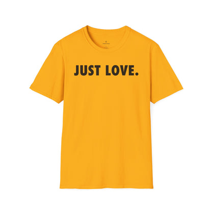 Just Love Language T-Shirt, Soft Cotton Tee, Perfect for Valentine's Day, Anniversary Gift, LGBTQ+ Pride, Casual Wear