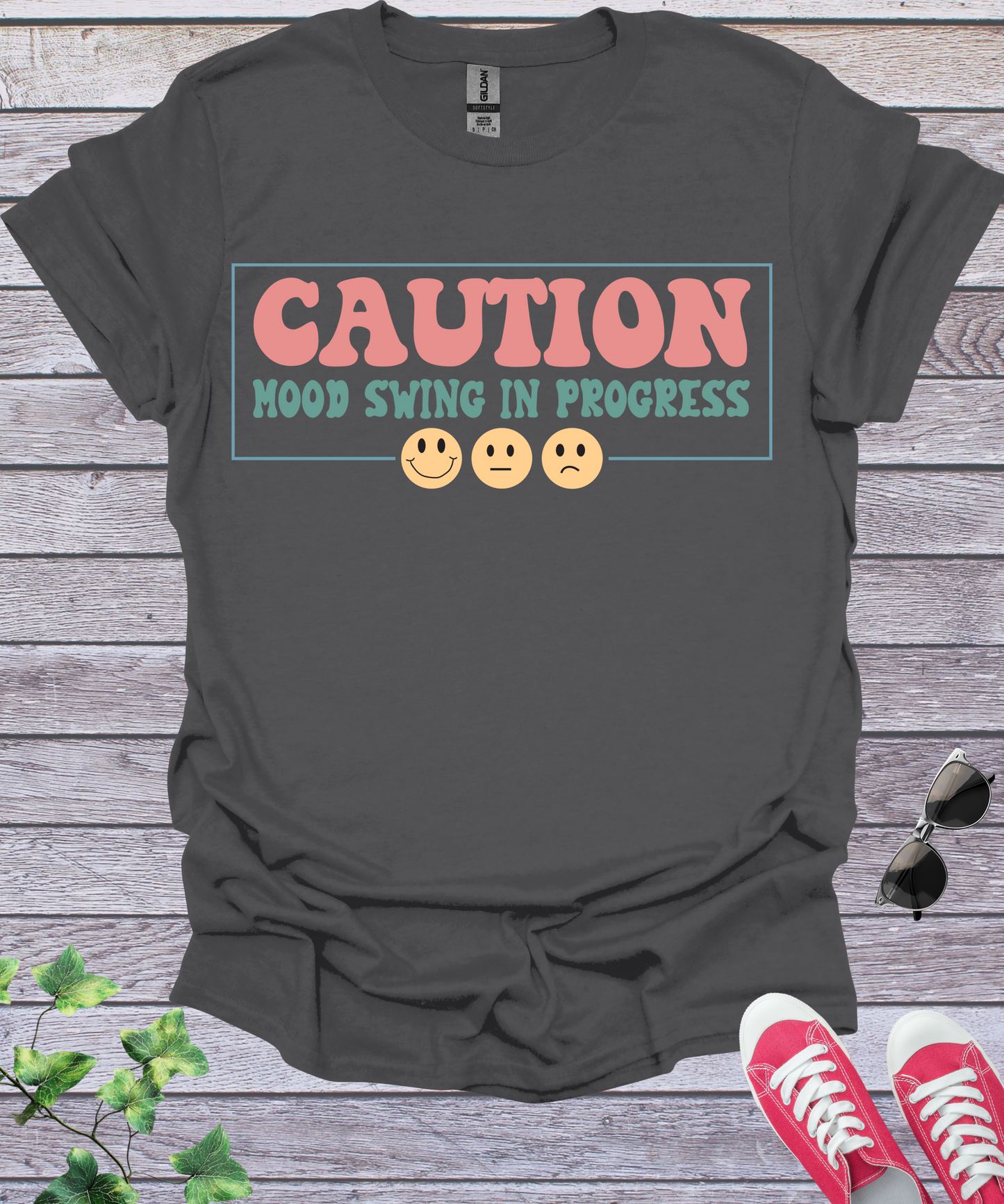 Caution Mood Swing in Progress  T-Shirt