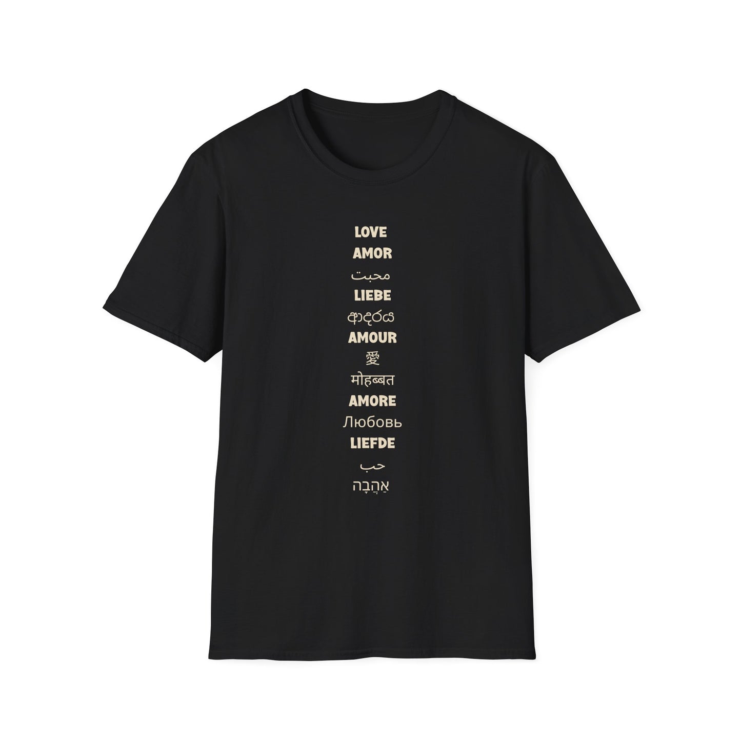 Love in Different Languages T-Shirt