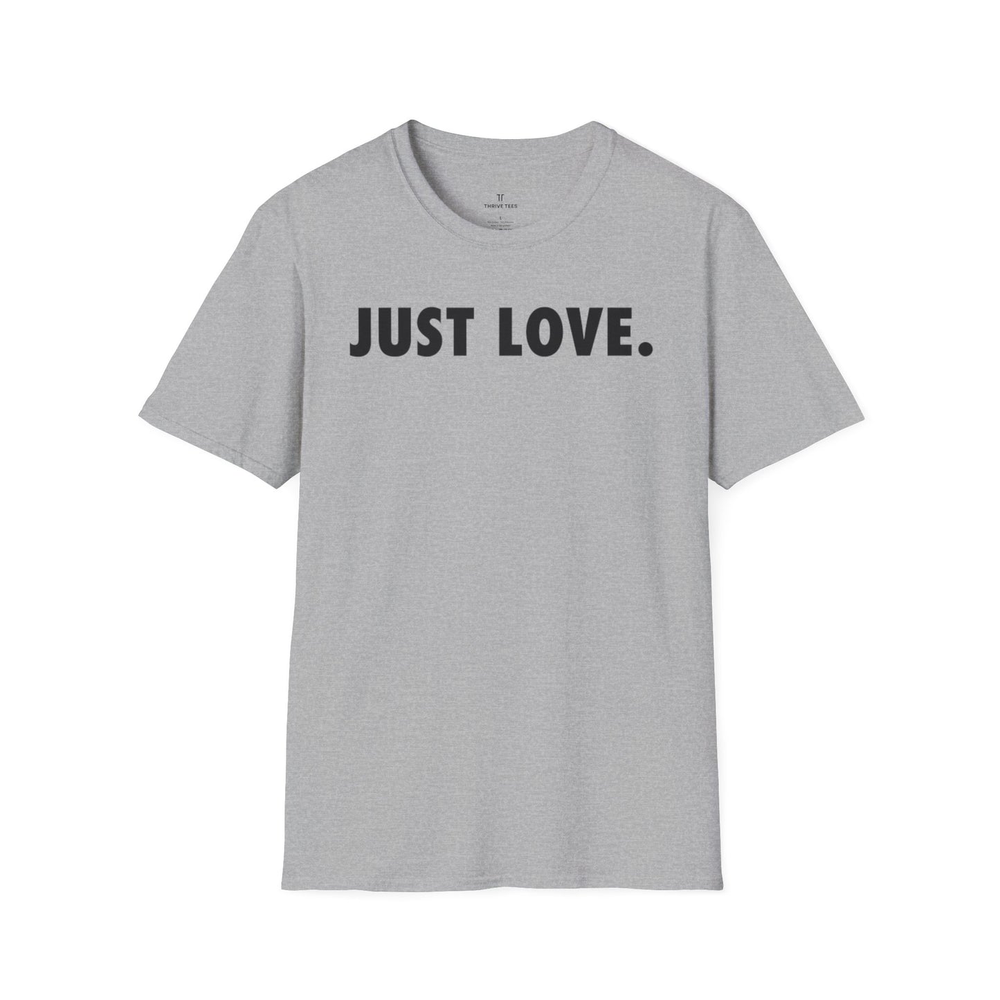 Just Love Language T-Shirt, Soft Cotton Tee, Perfect for Valentine's Day, Anniversary Gift, LGBTQ+ Pride, Casual Wear