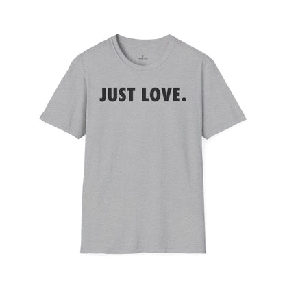 Just Love Language T-Shirt, Soft Cotton Tee, Perfect for Valentine's Day, Anniversary Gift, LGBTQ+ Pride, Casual Wear