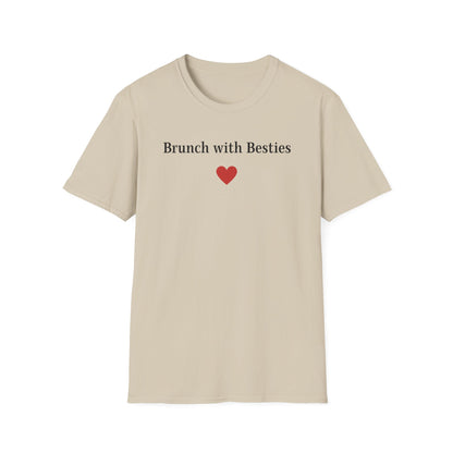 Brunch with Besties T-Shirt | Fun Casual Wear for Friends | Perfect Gift for Gatherings, Birthdays, or Celebrations