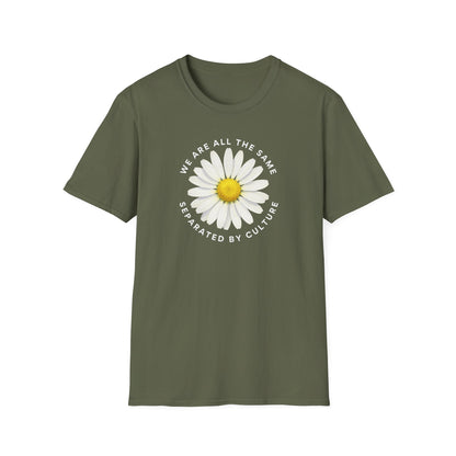 Daisy Culture Tee - Unisex Softstyle T-Shirt, Inspirational Tee, Gift for Friends, Casual Wear, Summer Shirt, Everyday Style