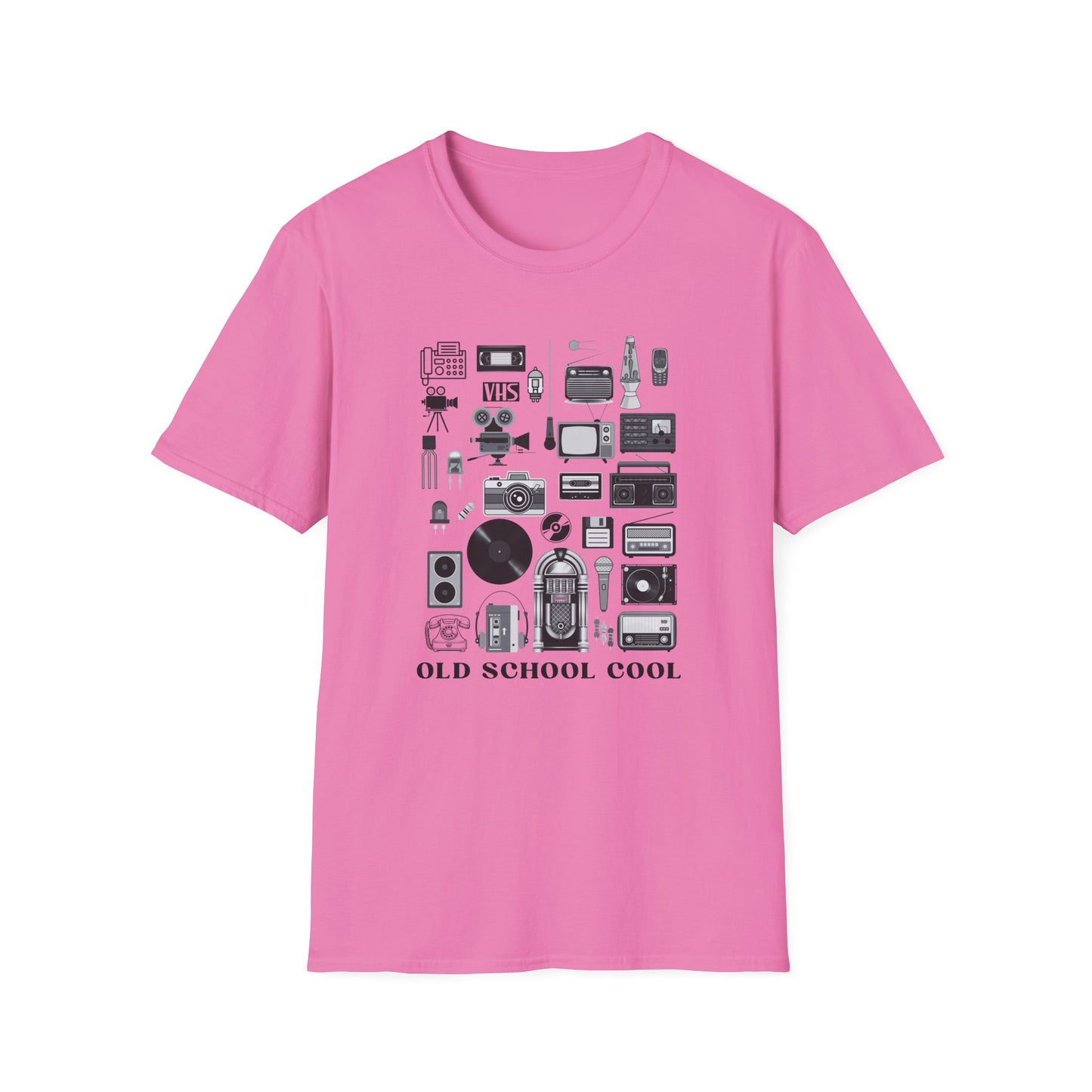 Retro Vibes T-Shirt: Old School Cool Design, Vintage Tee, Gifts for Retro Lovers, Unisex Fashion, Casual Wear, Nostalgia Shirt