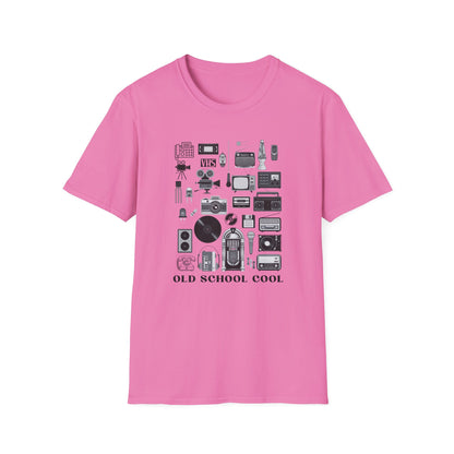 Retro Vibes T-Shirt: Old School Cool Design, Vintage Tee, Gifts for Retro Lovers, Unisex Fashion, Casual Wear, Nostalgia Shirt