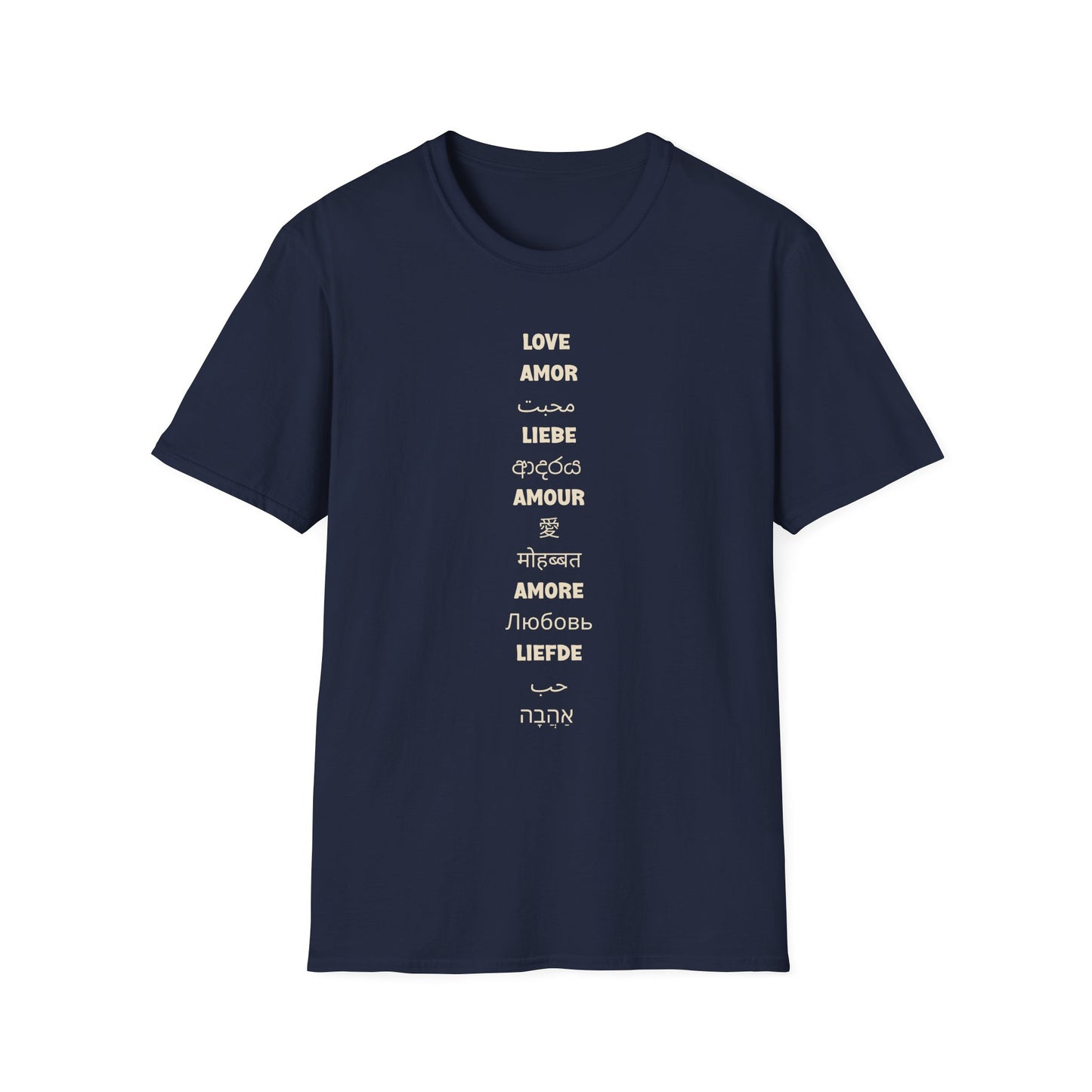 Love in Different Languages T-Shirt