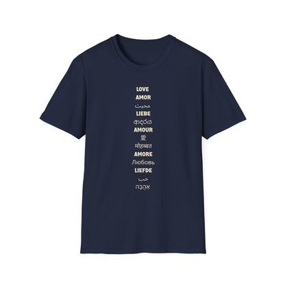 Love in Different Languages T-Shirt