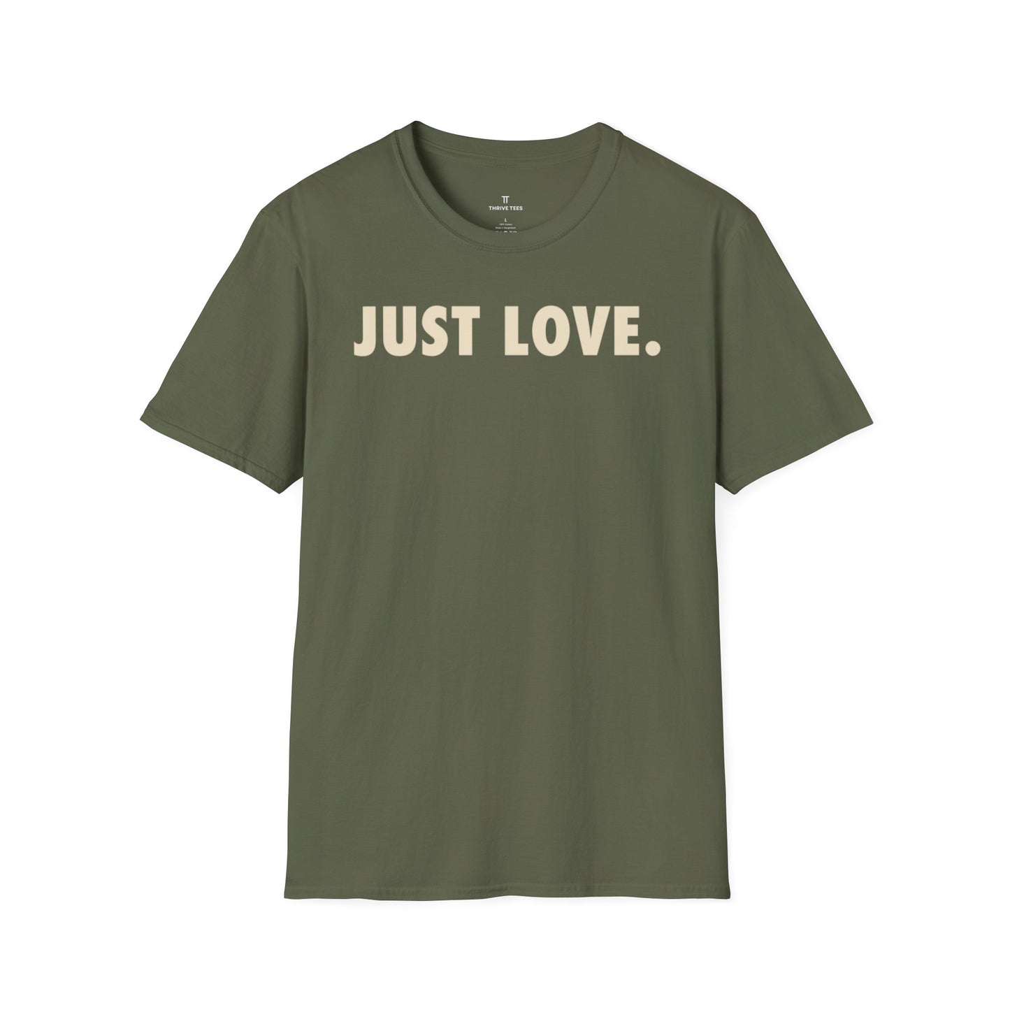 Just Love Language T-Shirt, Soft Cotton Tee, Perfect for Valentine's Day, Anniversary Gift, LGBTQ+ Pride, Casual Wear