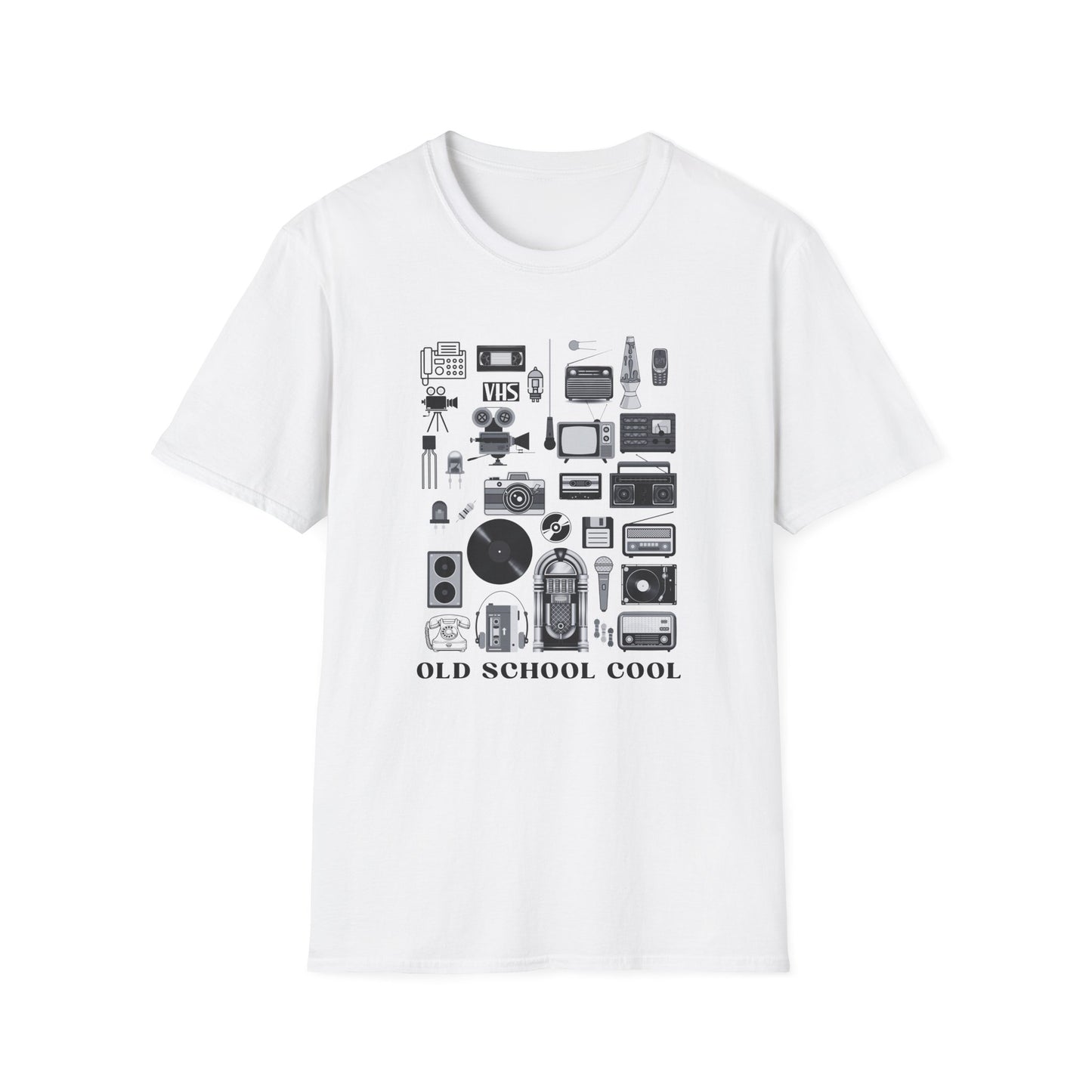 Retro Vibes T-Shirt: Old School Cool Design, Vintage Tee, Gifts for Retro Lovers, Unisex Fashion, Casual Wear, Nostalgia Shirt