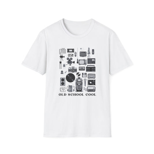 Retro Vibes T-Shirt: Old School Cool Design, Vintage Tee, Gifts for Retro Lovers, Unisex Fashion, Casual Wear, Nostalgia Shirt