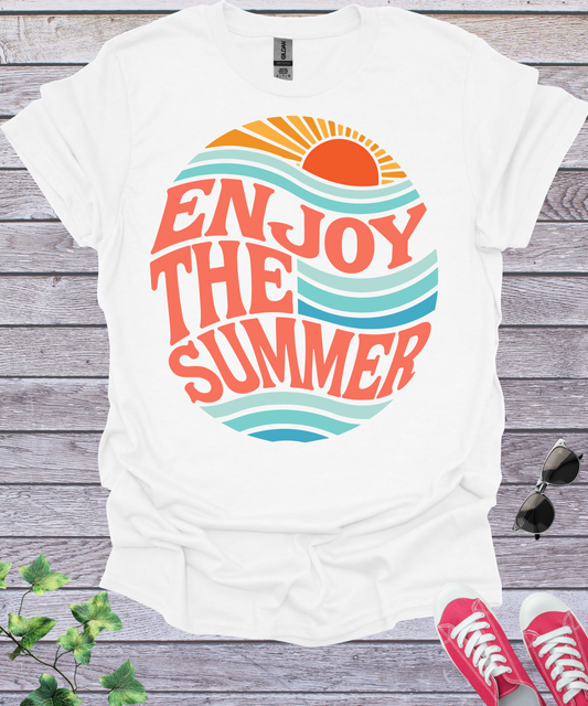 Enjoy The Summer Retro T-Shirt
