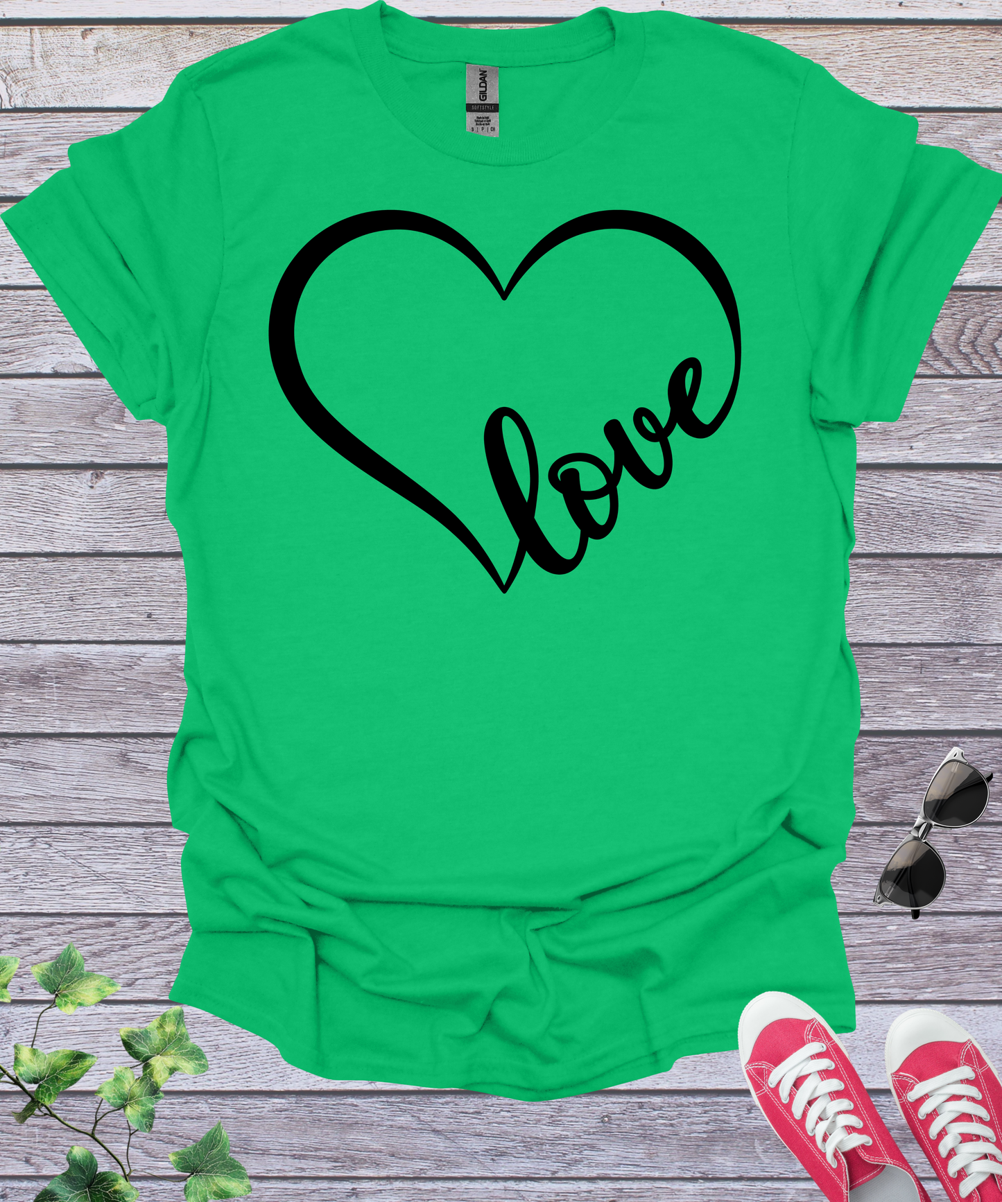 Heart Love  T-Shirt