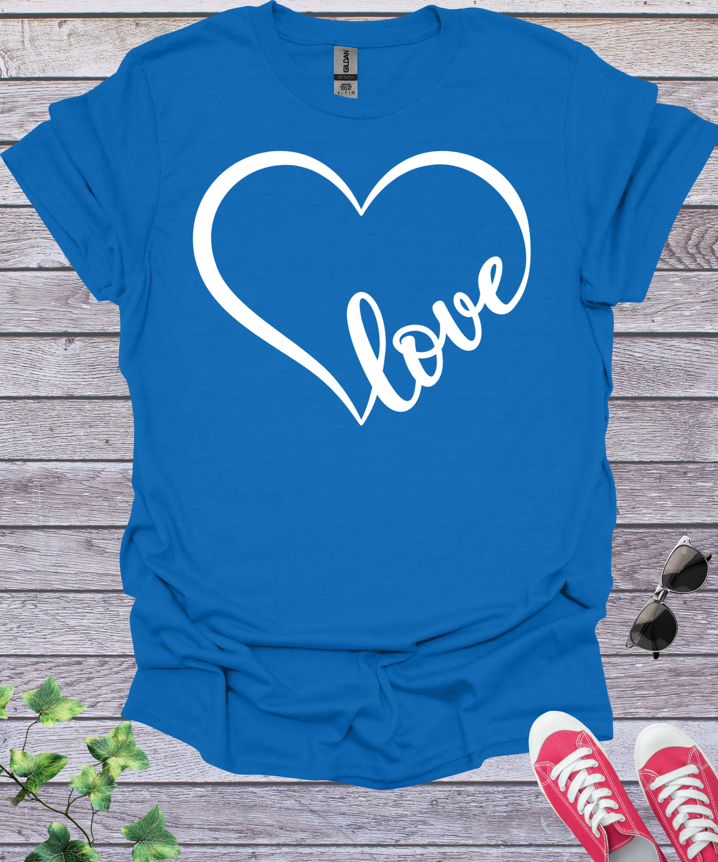 Heart Love  T-Shirt